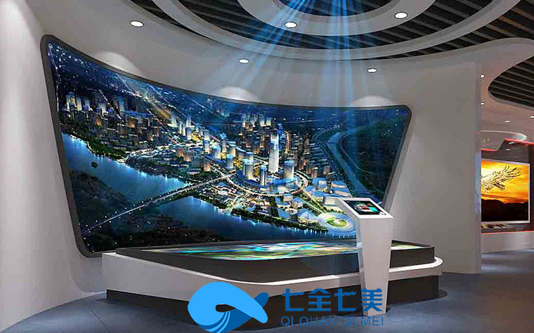 互動多媒體稅務(wù)展館裝修設(shè)計，國稅展廳設(shè)計