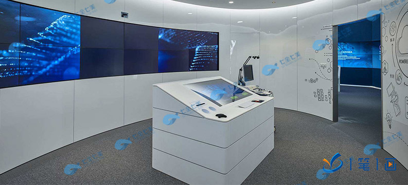 智慧城市展廳設計-城市未來館設計