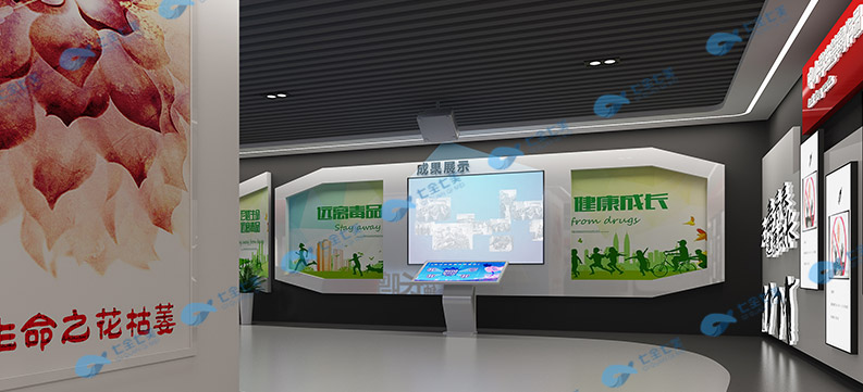 聲光電禁毒教育基地數(shù)字化設備介紹和參觀應用