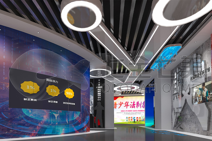 法治宣傳教育館實施方案-小學(xué)生普法文化教育中心產(chǎn)品-數(shù)字化法制禁毒教育中心設(shè)計布局