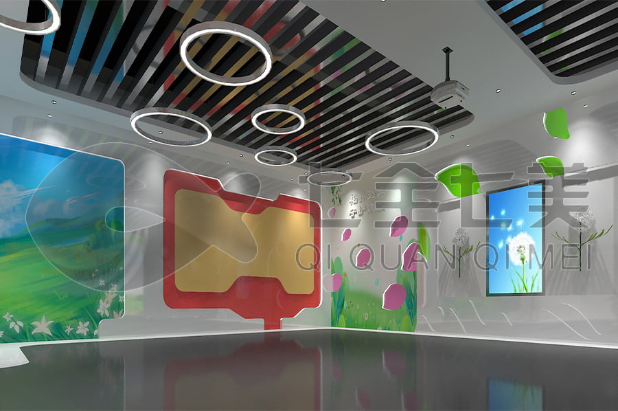 未成年法治教育基地，法制宣傳平臺產(chǎn)品，法院法制主題展廳設(shè)計平面圖