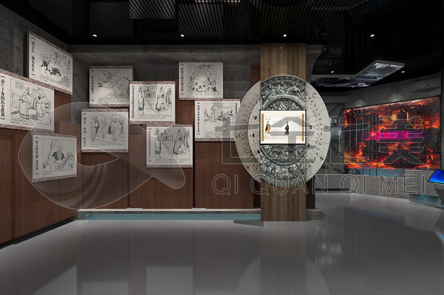 廉政教育展館，廉政宣傳展廳設(shè)計案例，預(yù)防職務(wù)犯罪警示教育展館方案公司