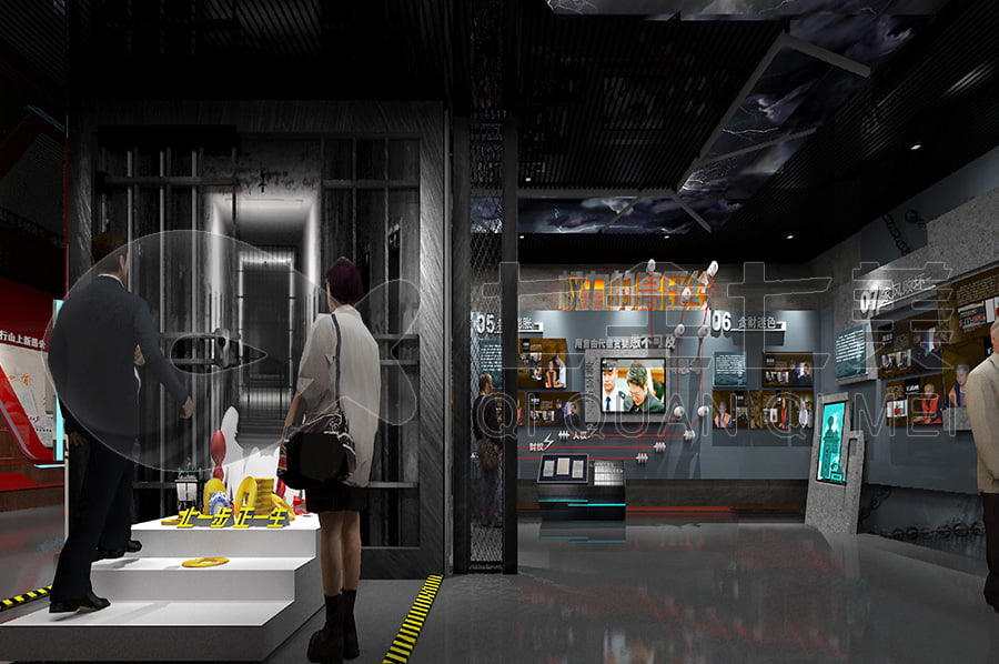 廉政文化教育展館，反腐倡廉示范館升級改造，廉潔展廳規(guī)劃方案公司，智慧反腐倡廉文化教育展廳，互動廉潔教育基地