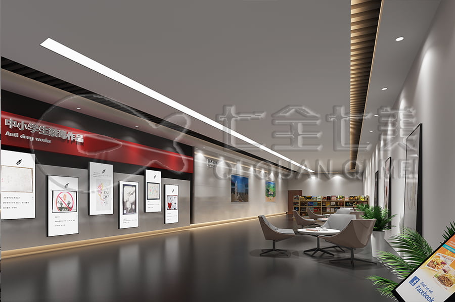 禁毒展廳設(shè)計布局，沉浸式禁毒警示示范基地，禁毒防艾主題基地產(chǎn)品