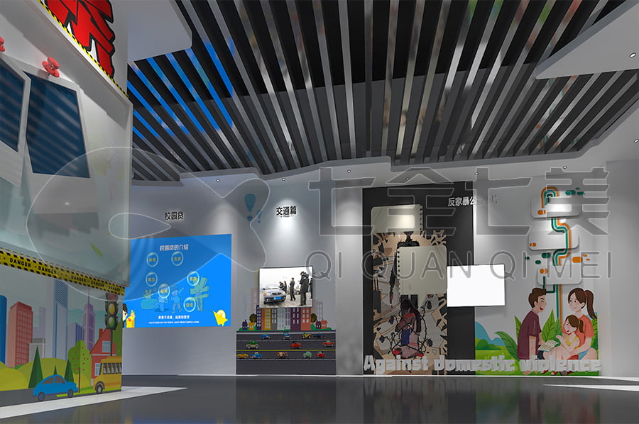 普法宣傳展館，普法示范基地方案，法院普法宣傳平臺設(shè)計